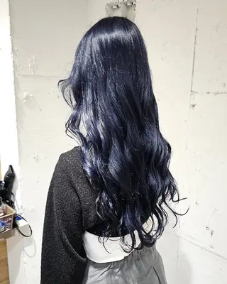 ロング Ayu🐾縮毛矯正/ ブリーチ無しカラーのヘアスタイル