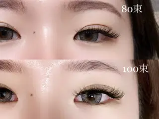 マツエク・マツパ Crevia Hiroeのマツエク・マツパデザイン