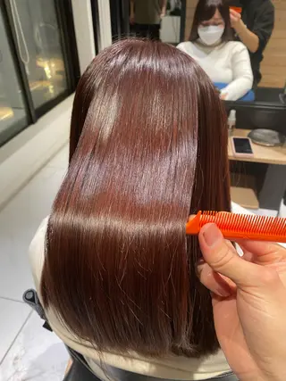 ロング 白髪ぼかし/髪質改善 🌟小山 龍一🌟のヘアスタイル