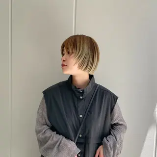 ショート レイヤー/ウルフ/ ハッシュカット/そらのヘアスタイル
