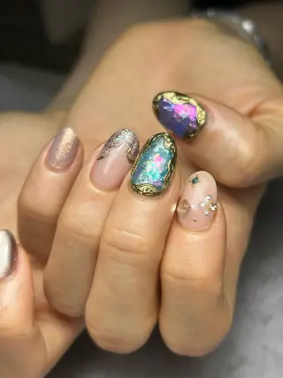 ネイル Yakko pas á pasのネイルデザイン