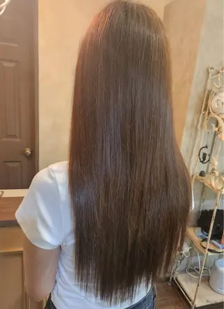 ロング ヘアアレンジ MagicMush ✴︎シールエクステのヘアスタイル