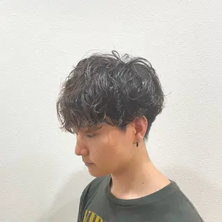 パーマ メンズ Aguhairponte所属・メンズ 特化・川田のヘアスタイル