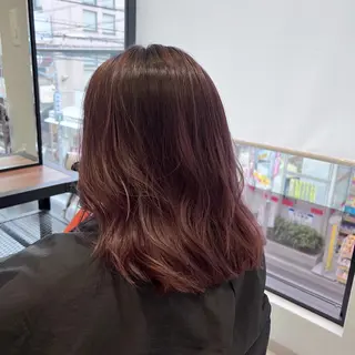 ミディアム カラー 💎エクステ専門店 BIZE梅田🇰🇷のヘアスタイル