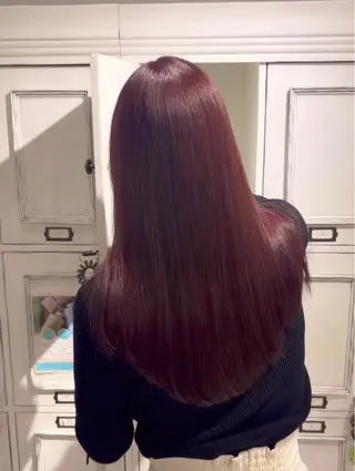 ロング カラー レイヤーカット 韓国風/yukinoのヘアスタイル