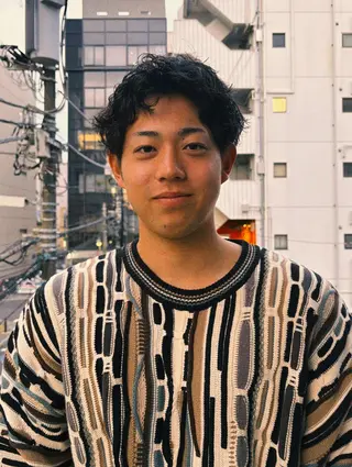 ショート パーマ メンズ パーマ/藤沢 湘南/HYOのヘアスタイル