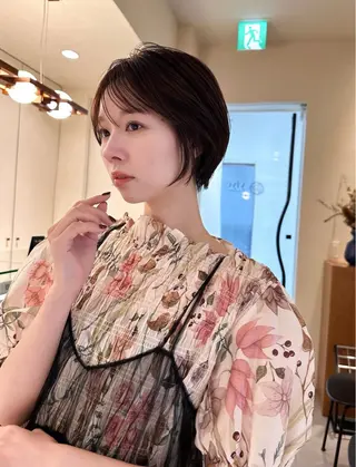 ショート 松村光留 /ショートカットのヘアスタイル