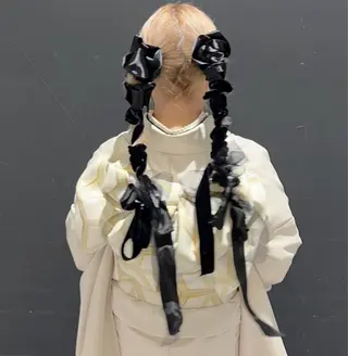 ミディアム 透明感カラー/ 髪質改善✨️💞萌愛のヘアスタイル