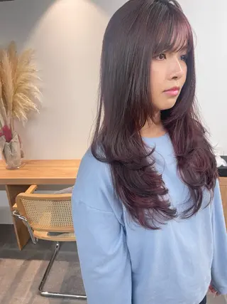 ロング rena 🕯colorのヘアスタイル