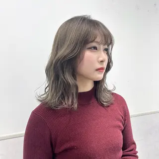 ミディアム カラー shizuna/天神 /メンズ/ボブのヘアスタイル