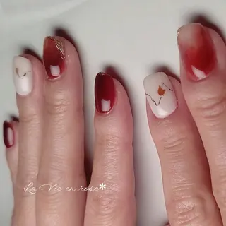 ネイル ラヴィアン ローズのネイルデザイン
