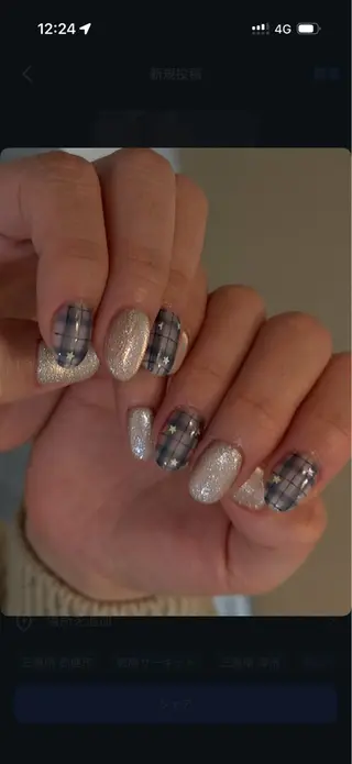 ショート 前川 侑香のネイルデザイン