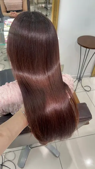 ロング カラー ハイトーンカラー 🤍🫧 長井 律のヘアスタイル