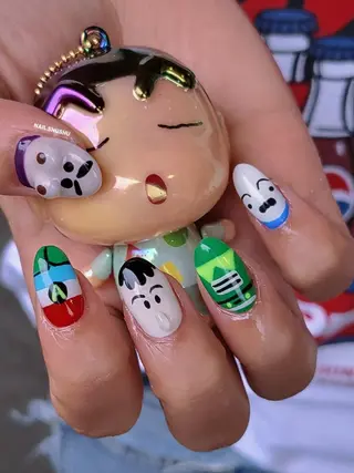 ネイル 3dパーツ/流行り 👧shushu❤️のネイルデザイン