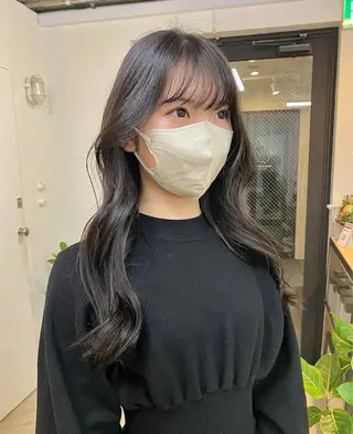 ロング カラー 暖色カラー/天神/ ヘイマサクラのヘアスタイル