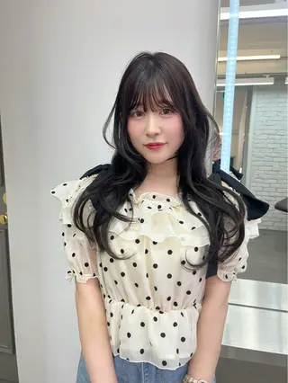 ロング ico表参道所属・柏木 理那のヘアスタイル