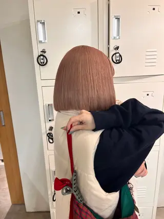 ショート カラー マミ🌱 ボブ/津田沼のヘアスタイル