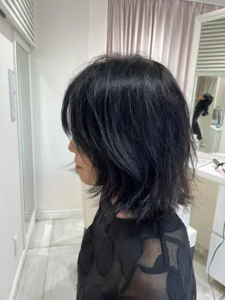 ミディアム 似合わせ🌿‬髪質 改善🧸RYUGOのヘアスタイル