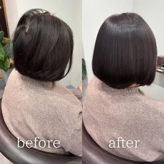 ミディアム ROOM所属・髪質改善・縮毛矯正/ 下村陽平のヘアスタイル