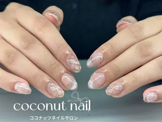ネイル 神田 ココナッツのネイルデザイン