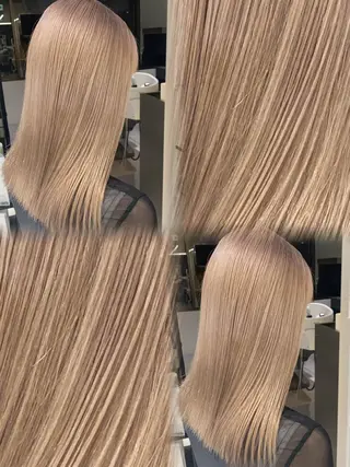 セミロング カラー ベレーザ渋谷所属・圧倒的クオリティのブ リーチ/Tomokiのヘアスタイル