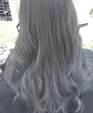 セミロング ele naのヘアスタイル