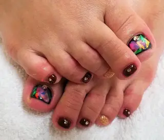 ネイル 河野ちえ (雑誌掲載サロン)のネイルデザイン