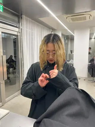 ショート Authen所属・西野 朝陽のヘアスタイル