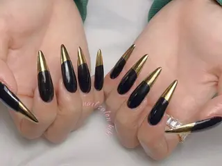 ネイル ユリ🎀長さだし/ パラジェル/持ち込みのネイルデザイン