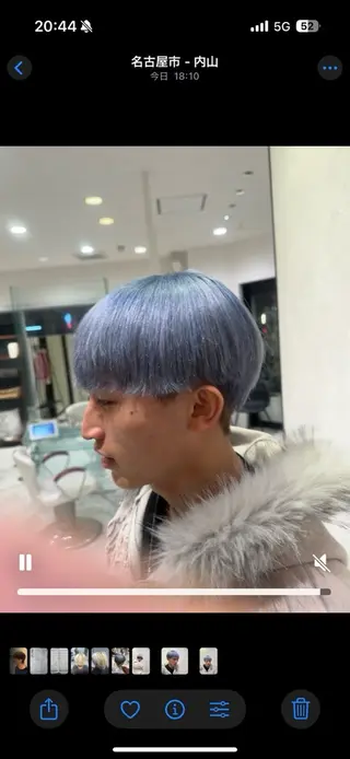 カラー 近藤ジョン ケアカラーリストのヘアスタイル