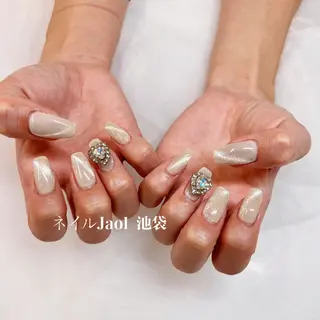 ミディアム nail jaol池袋店所属・ネイルJaol 池袋のネイルデザイン
