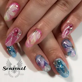 ネイル 小尾 栞のネイルデザイン