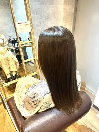 ロング カラー 🌙透明感カラー/ 丁寧施術|松本のヘアスタイル