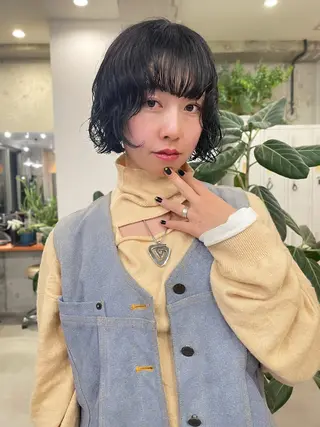 ショート カラー SAKURA omotesando所属・ボブ/似合わせカット /武田悠里のヘアスタイル