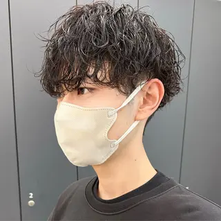 パーマ メンズ メンズ特化/パーマ /名駅/SUMIのヘアスタイル