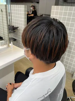 ヘアアレンジ メンズ salowin新宿East3階所属・艶美髪/髪質改善 /縮毛矯正/木元渓太のヘアスタイル
