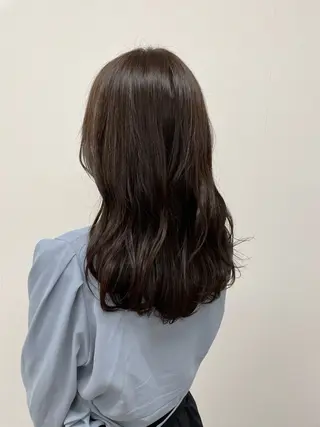 セミロング レイヤーカット/髪質 改善/Hayatoのヘアスタイル
