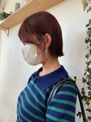 ショート カラー アレンジ/カラー/ カット/ココミ🧚のヘアスタイル