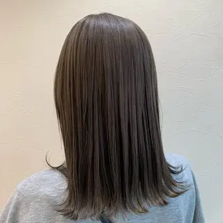 セミロング カラー ヘアアレンジ 小筆 直也のヘアスタイル