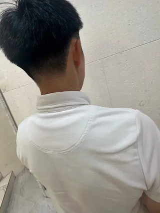 ショート メンズ 安田 柚月のヘアスタイル