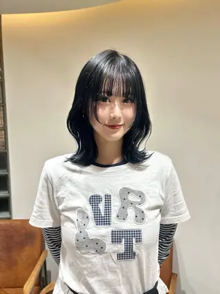 カラー 梅田/透明感カラー/ mariのヘアスタイル