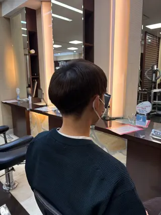 ショート メンズ 細田 舞乃のヘアスタイル
