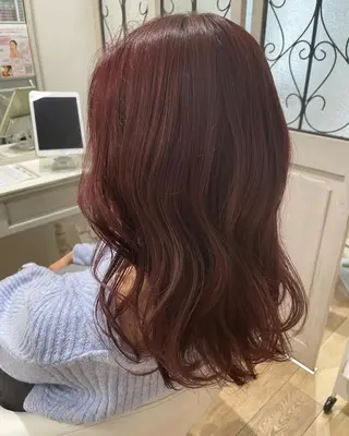 ミディアム カラー パーマ ヘアアレンジ メンズ キッズ ネイル マツエク・マツパ 🫧垢抜けヘア🫧 SHIORIのヘアスタイル