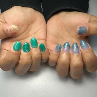 ネイル 自爪育成ネイリスト✨ Mokaのネイルデザイン