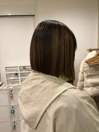 ミディアム hair  make rallis所属・MEGUMI 東加古川のヘアスタイル