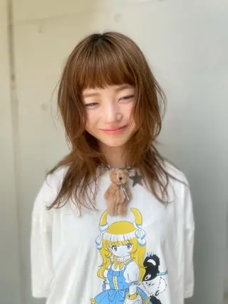 ミディアム 🪡透明感/デザイン kaito🪡のヘアスタイル
