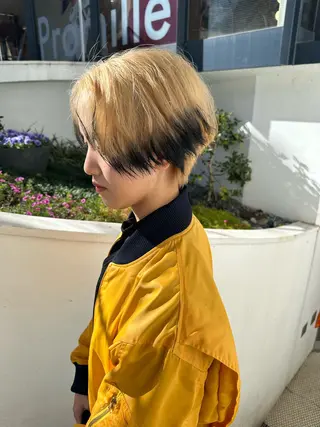 ショート ✴︎TO-MA✴︎ レッドカラー/透明感のヘアスタイル