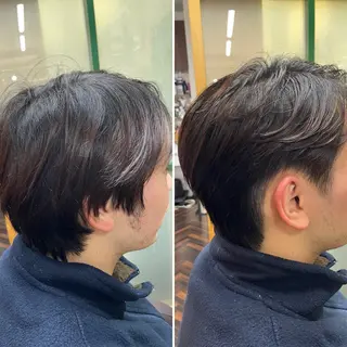 メンズ katae sayoriのヘアスタイル