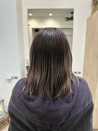 カラー 清水佳緖 ShimizuKaoのヘアスタイル