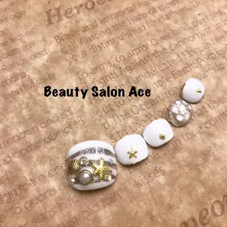 ネイル Beauty Salon Ace(ネイルサロン エース)所属・池袋フィルイン Ace♡長さだしのネイルデザイン